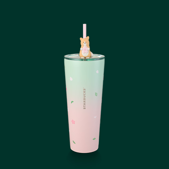 starbucks cherry blossom stainless steel tumbler
